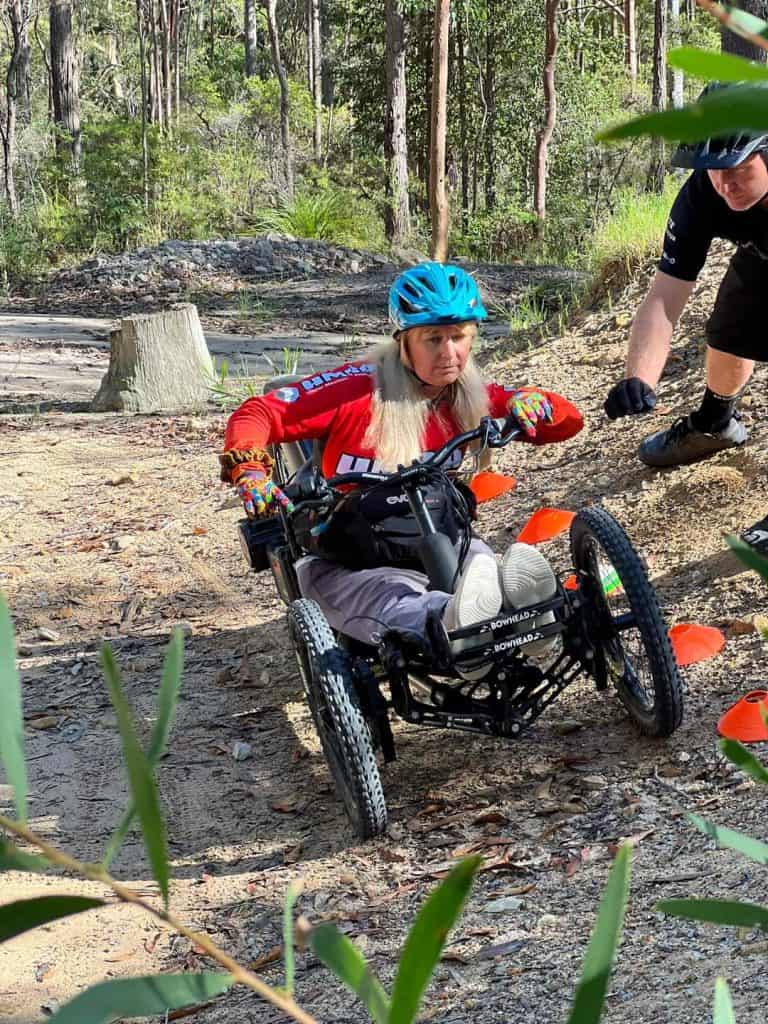 Coleen’s Inspiring Journey to Become an adaptive mountain biking Certified Instructor